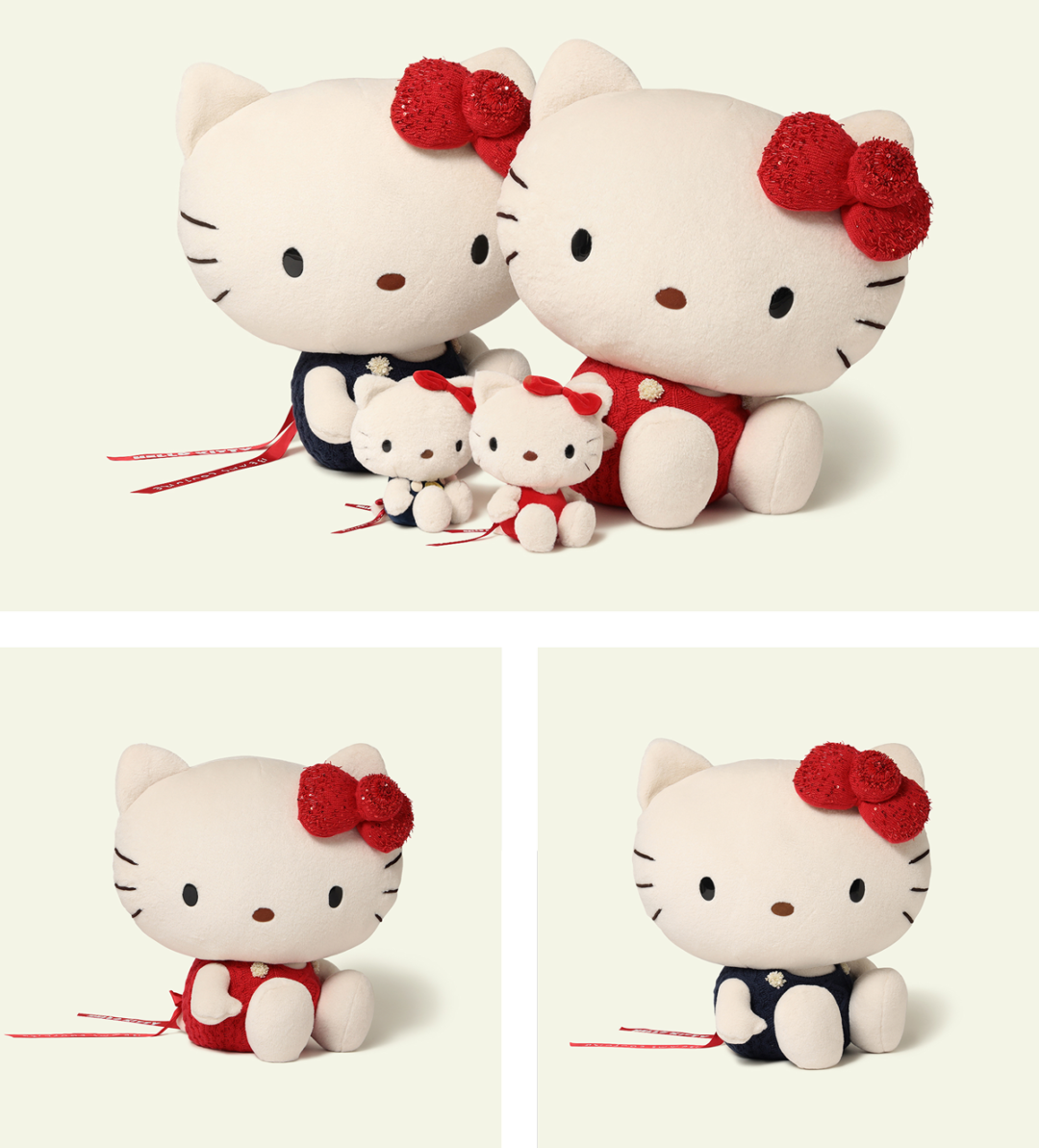 約3倍大きくなった「HELLO KITTY × BEAMS COUTURE」コラボぬいぐるみが2024年 8/23 12:30~受注販売 (ハローキティ ビームス クチュール)