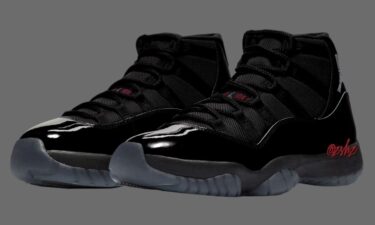 【2025年 12月 発売予定】NIKE AIR JORDAN 11 “Black/Red/Grey” (ナイキ エア ジョーダン 11 “ブラック/レッド/グレー”)