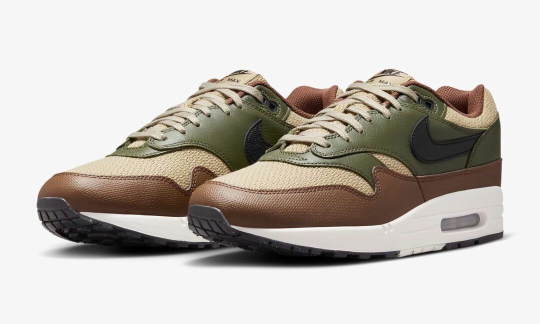 【2024年 8月 発売】NIKE AIR MAX 1 ESSENTIAL PREMIUM “Neutral Olive/Cargo Khaki” (ナイキ エア マックス 1 エッセンシャル プレミアム “ニュートラルオリーブ/カーゴカーキ”) [HF1516-200]