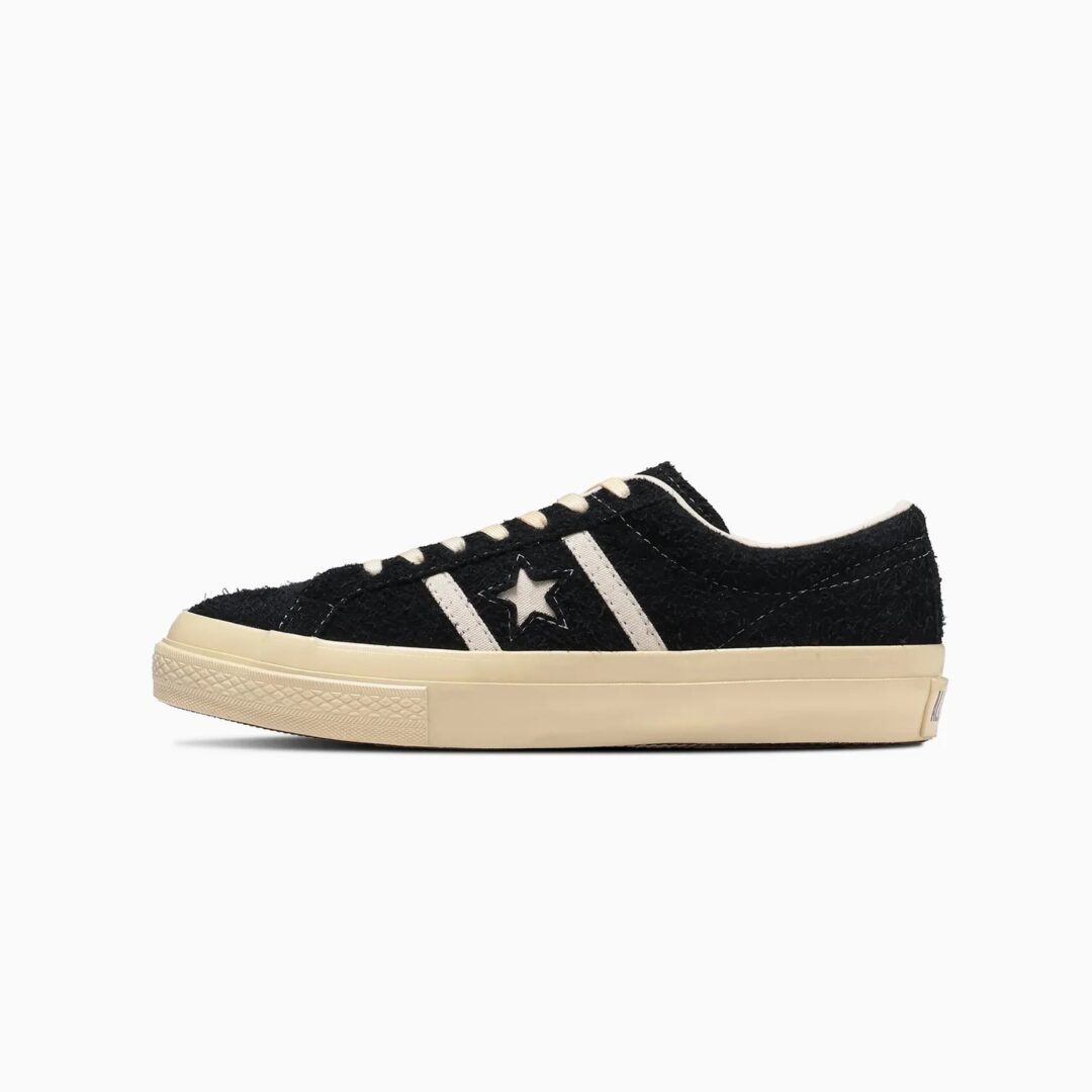 【2024年 8/8 発売】直営店限定モデル CONVERSE STAR&BARS US SUEDE “Black” (コンバース スター＆バーズ US スエード)