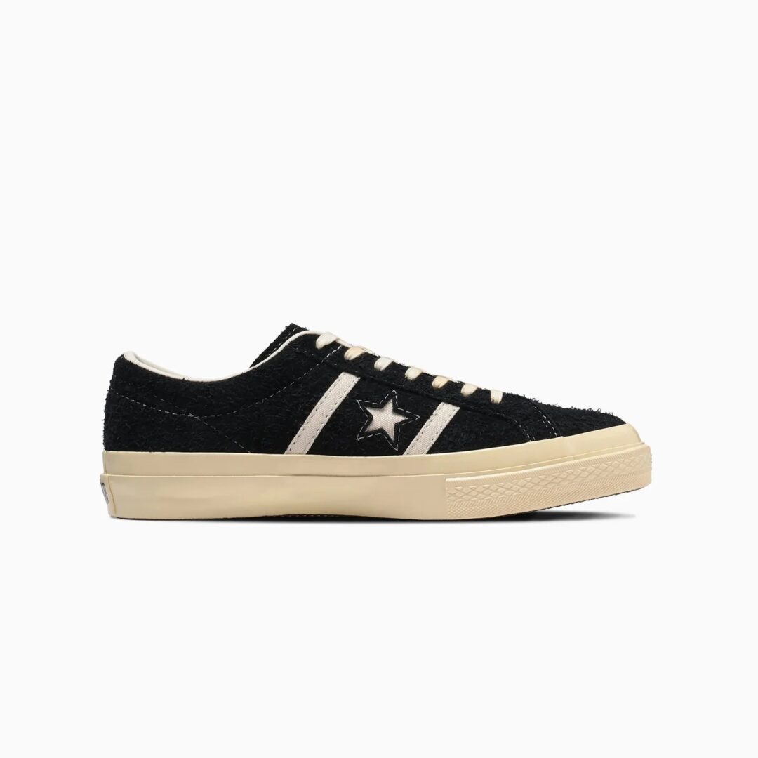 【2024年 8/8 発売】直営店限定モデル CONVERSE STAR&BARS US SUEDE “Black” (コンバース スター＆バーズ US スエード)