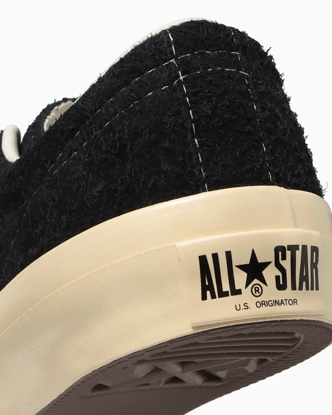 【2024年 8/8 発売】直営店限定モデル CONVERSE STAR&BARS US SUEDE “Black” (コンバース スター＆バーズ US スエード)