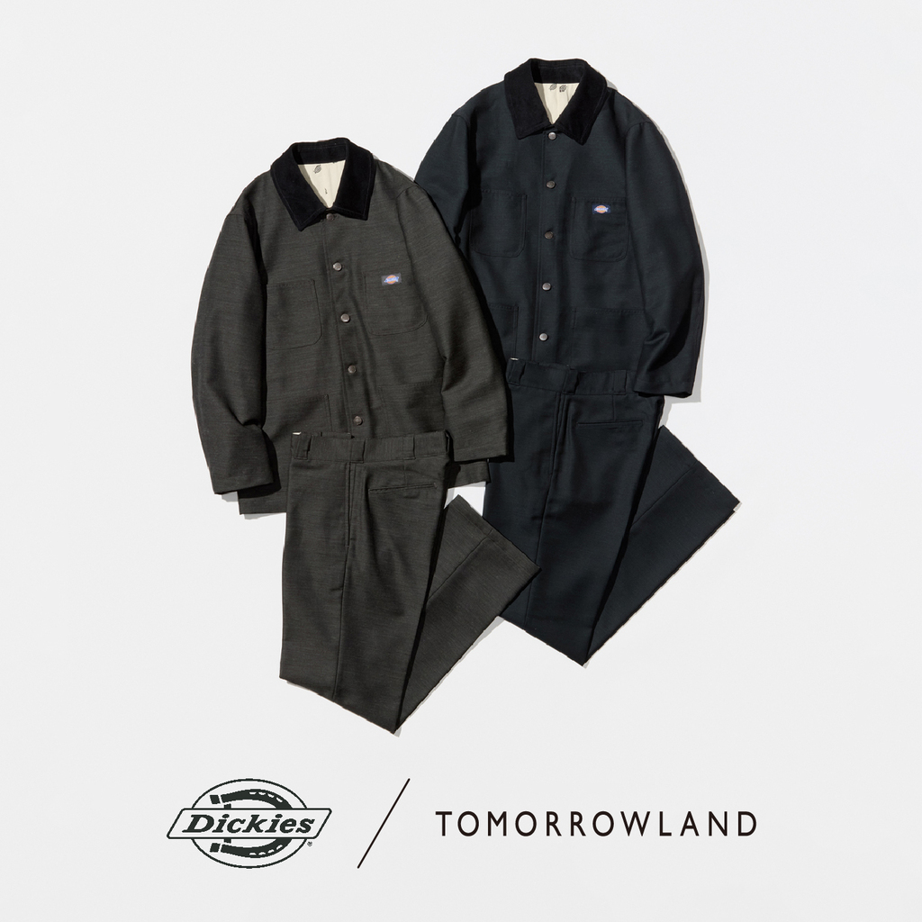 Dickies for TOMORROWLAND コラボが横浜ルミネとオンラインストアにて先行予約を2024年 8/22 開始 (ディッキーズ トゥモローランド)