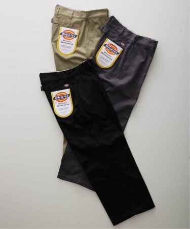 JOURNAL STANDARD relume × Dickies 別注 シンチバック ワイドワークパンツが2024年 9月中旬 発売 (ジャーナルスタンダード ディッキーズ)