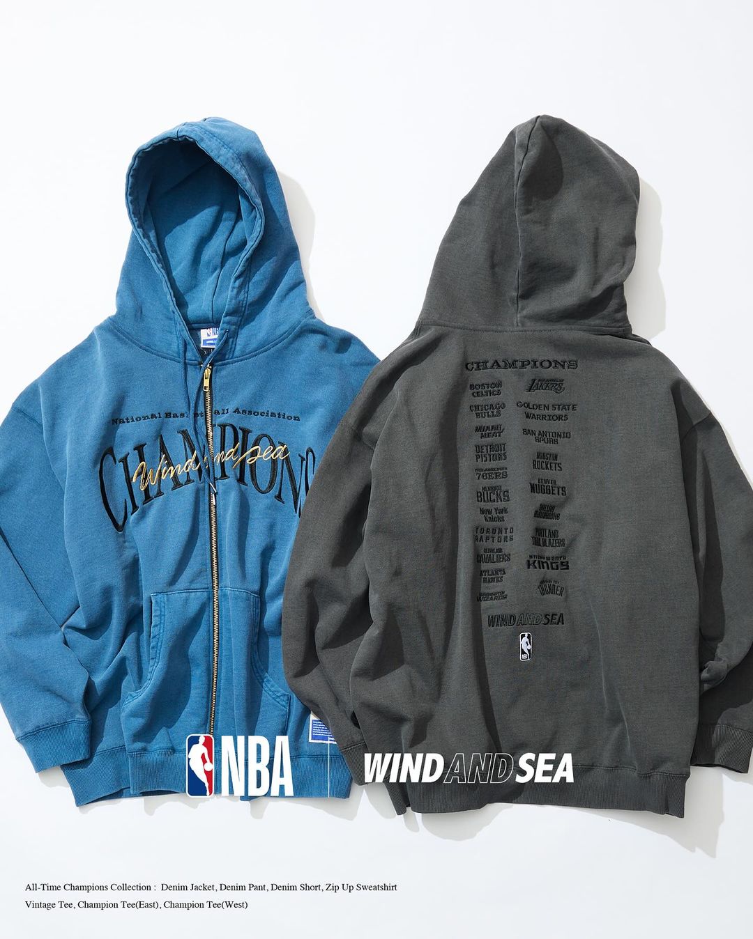 【2024年 8/18 発売】WIND AND SEA x NBA 2024 最新コラボ (ウィンダンシー エヌビーエー 2024年)