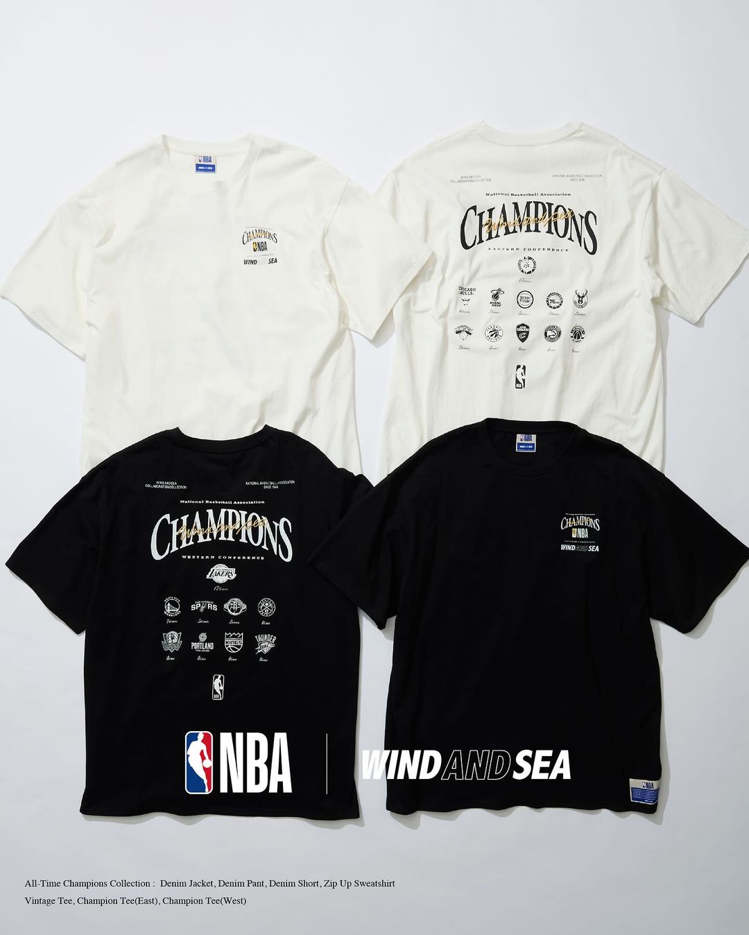 【2024年 8/18 発売】WIND AND SEA x NBA 2024 最新コラボ (ウィンダンシー エヌビーエー 2024年)