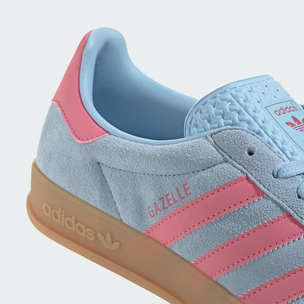 【2024年 8/30 発売】adidas Originals GAZELLE INDOOR “Clear Sky/Rose Tone/Gum” (アディダス オリジナルス ガゼル インドア “クリアスカイ/ローズトーン/ガム”) [JH6193]