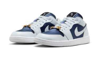 【2024年末 発売予定】NIKE JORDAN 1 LOW “Football Grey/Midnight Navy” (ナイキ ジョーダン 1 ロー “フットボールグレー/ミッドナイトネイビー”) [FZ8778-044]