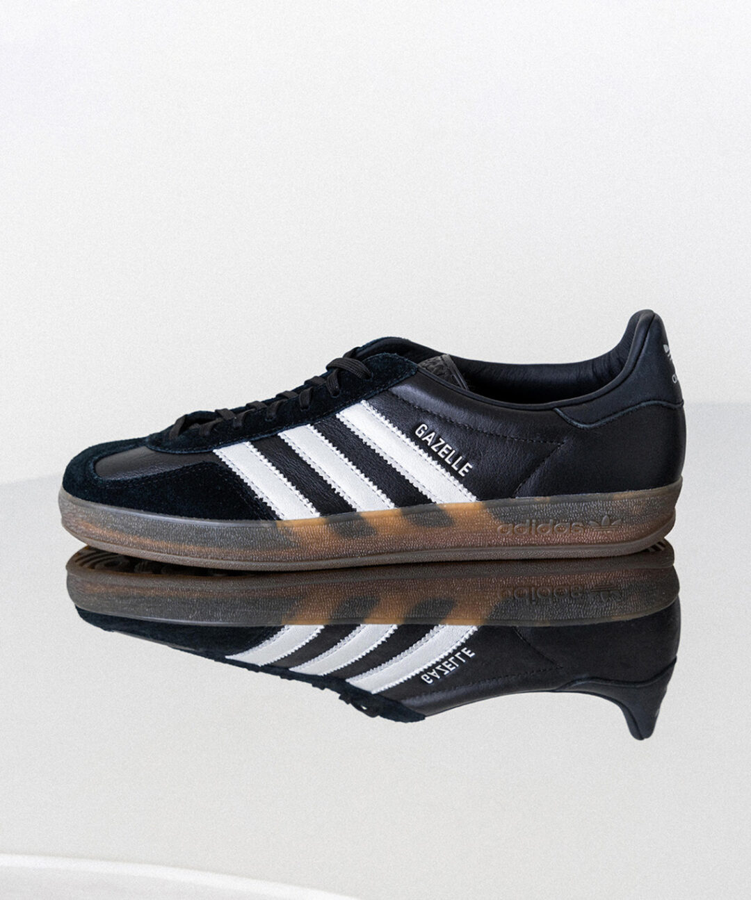 【2024年 10月下旬 発売】adidas Originals GAZELLE INDOOR for EDIFICE/IENA “Black/Silver” (アディダス オリジナルス ガゼル インドア フォー イエナ/エディフィス “ブラック/シルバー”)