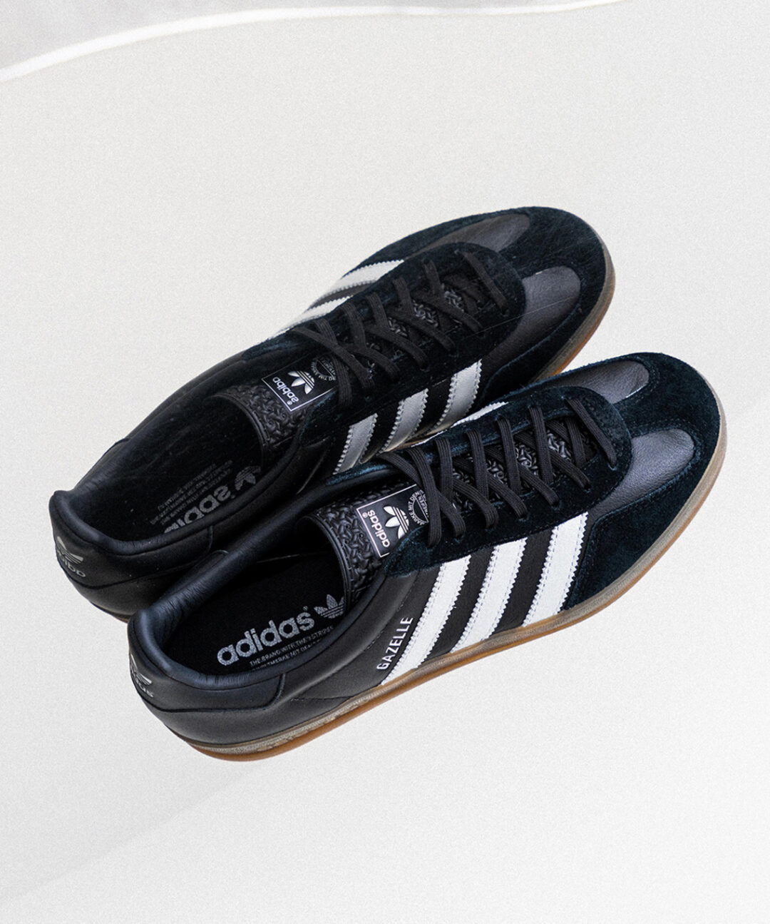 【2024年 10月下旬 発売】adidas Originals GAZELLE INDOOR for EDIFICE/IENA “Black/Silver” (アディダス オリジナルス ガゼル インドア フォー イエナ/エディフィス “ブラック/シルバー”)