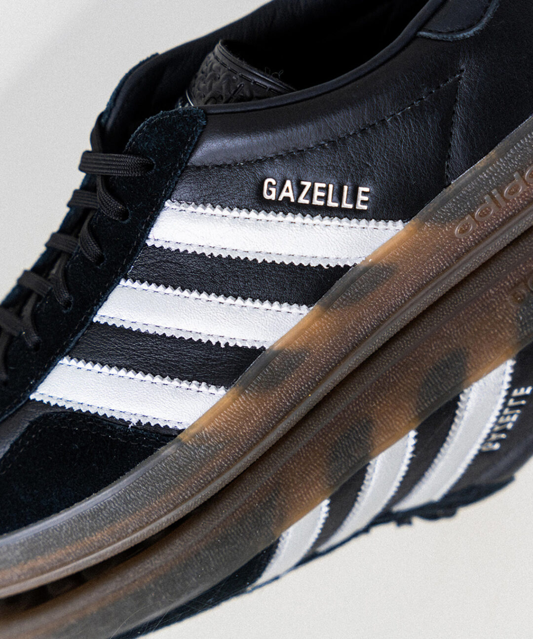 【2024年 10月下旬 発売】adidas Originals GAZELLE INDOOR for EDIFICE/IENA “Black/Silver” (アディダス オリジナルス ガゼル インドア フォー イエナ/エディフィス “ブラック/シルバー”)