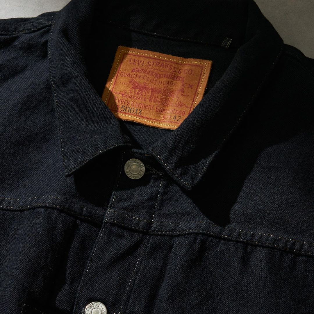 「Levi’s Vintage Clothing 1936 TYPE I JACKET ブラックオーバーダイモデル」が2024年 8/15 18:00~発売 (リーバイス)