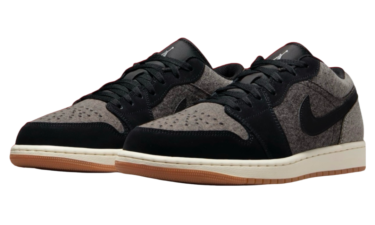 【2024年 9/16 発売】NIKE AIR JORDAN 1 LOW “Black Denim/Gum” (ナイキ エア ジョーダン 1 ロー “ブラックデニム/ガム”) [HJ4360-001]