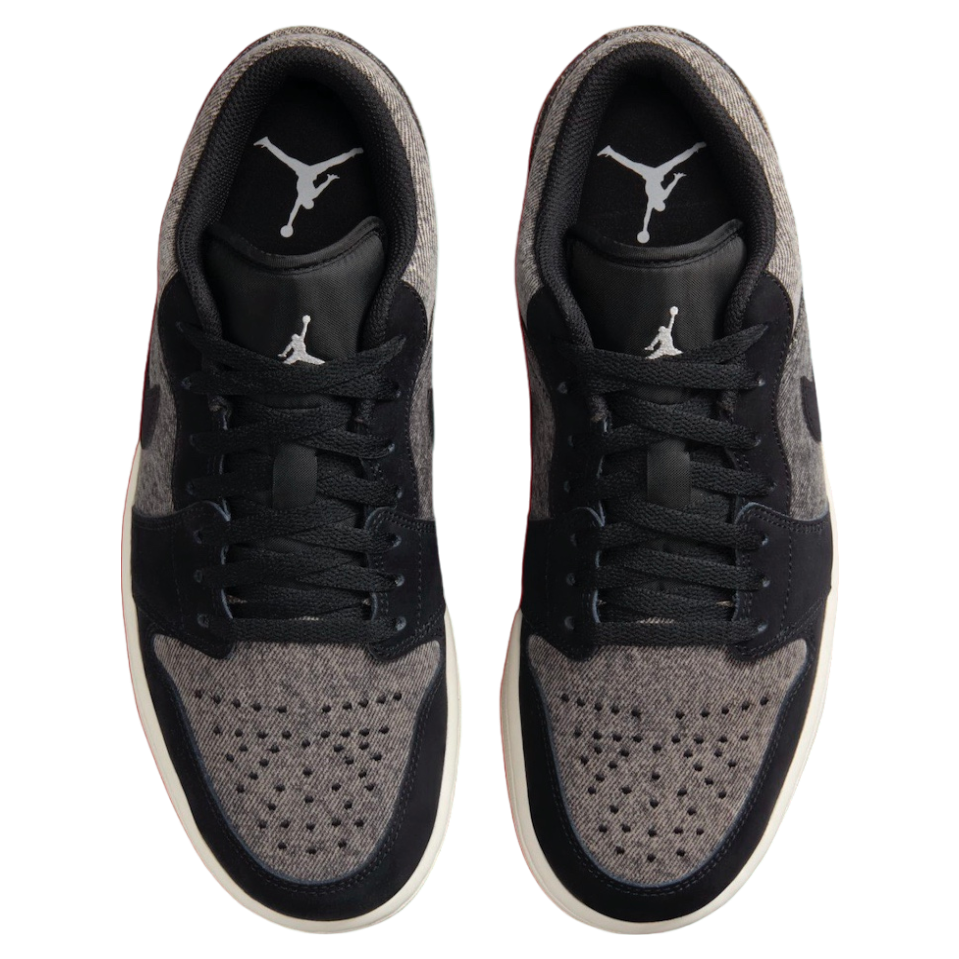 【2024年 9/16 発売】NIKE AIR JORDAN 1 LOW “Black Denim/Gum” (ナイキ エア ジョーダン 1 ロー “ブラックデニム/ガム”) [HJ4360-001]