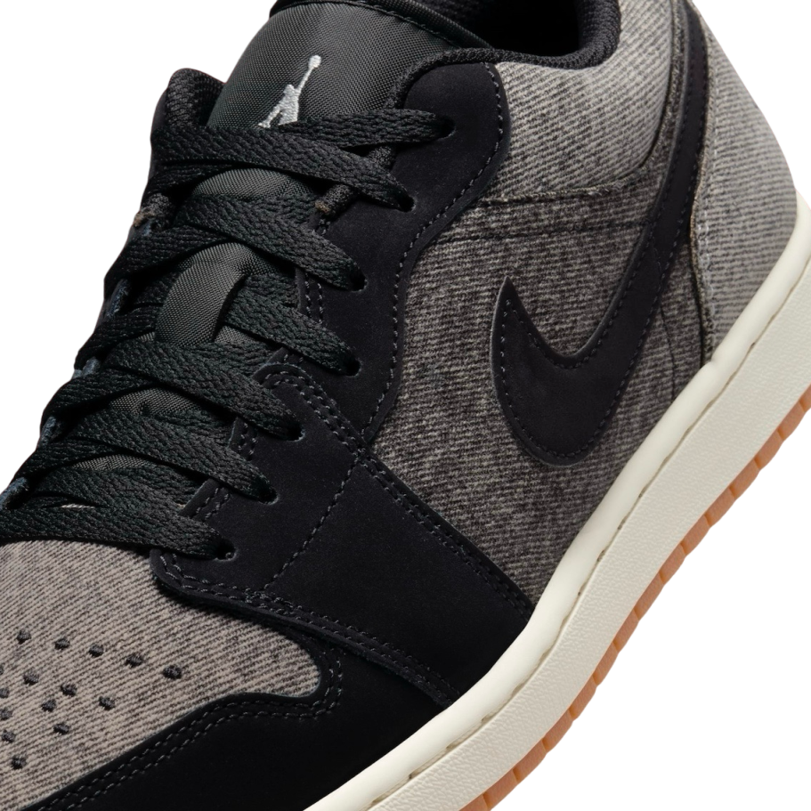 【2024年 9/16 発売】NIKE AIR JORDAN 1 LOW “Black Denim/Gum” (ナイキ エア ジョーダン 1 ロー “ブラックデニム/ガム”) [HJ4360-001]