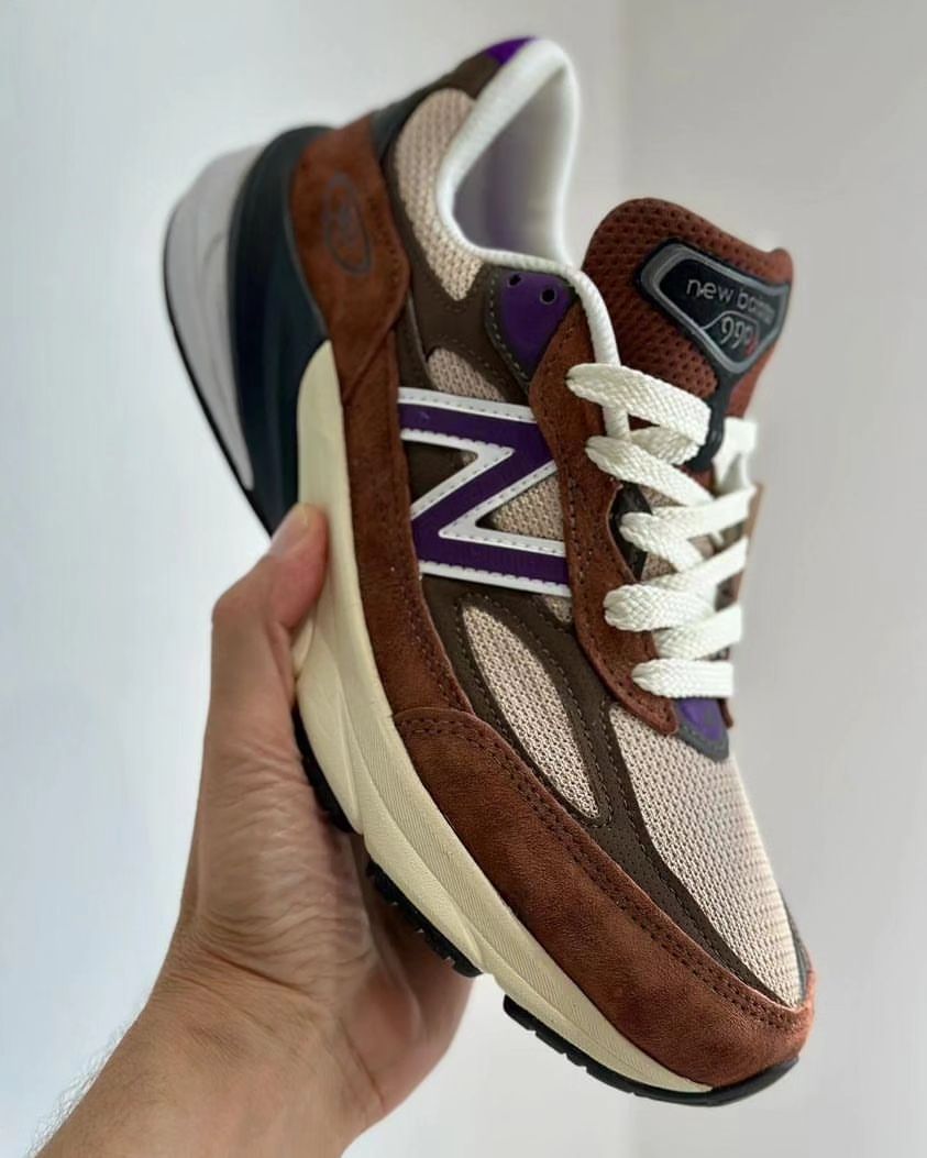 【国内 2024年 9/26 発売】New Balance U990v6 OP6 “Rich Oak/Cosmic Grape” Made in USA (ニューバランス メイドインUSA) [U990OP6]