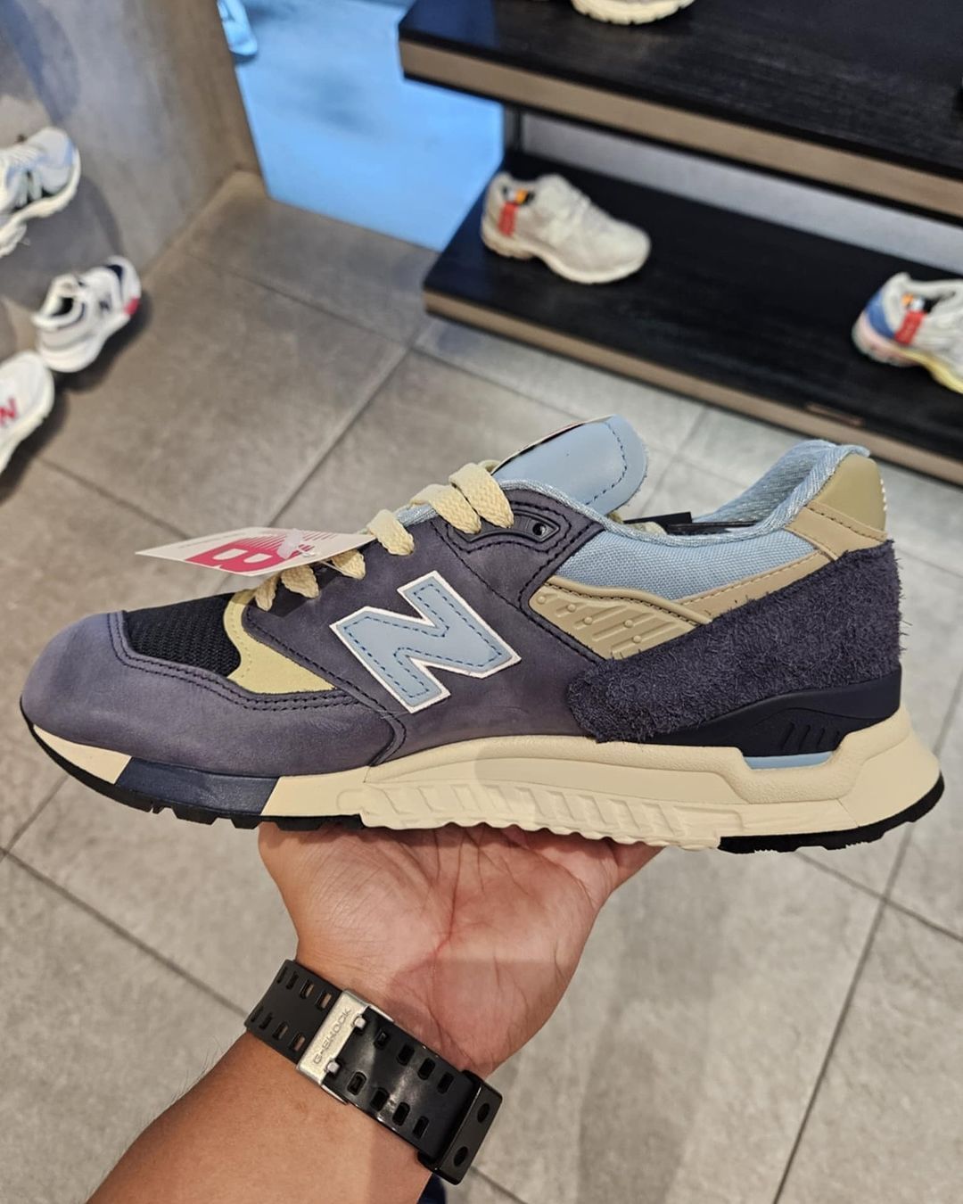 【2024年 11/21 発売】New Balance U998 CB “Navy/Chrome Blue” Made in USA (ニューバランス メイドインUSA) [U998CB]