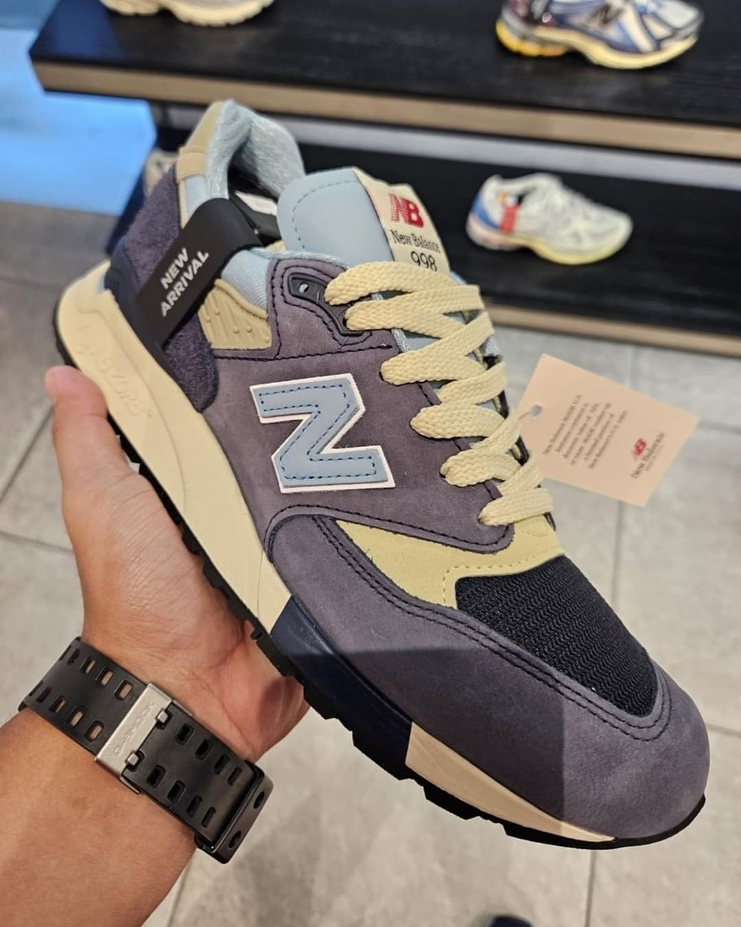 【2024年 発売予定】New Balance U998 CB “Navy/Chrome Blue” Made in USA (ニューバランス メイドインUSA) [U998CB]