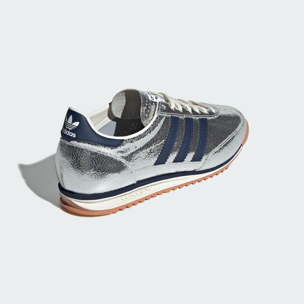 【2024年 8/19 発売】adidas Originals W SL 72 OG “Silver Metallic/Collegiate Navy” (アディダス オリジナルス “シルバー/ネイビー”) [JH8654]