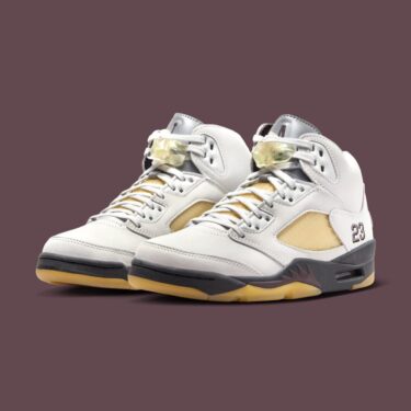 【2025年 夏 発売予定】A Ma Maniére × NIKE AIR JORDAN 5 SP “White/Burgundy Crush” (ア マ マニエール ナイキ エア ジョーダン 5 SP) [IB1528-100]