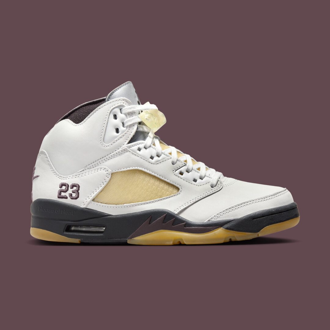 【2025年 夏 発売予定】A Ma Maniére × NIKE AIR JORDAN 5 SP “White/Burgundy Crush” (ア マ マニエール ナイキ エア ジョーダン 5 SP) [IB1528-100]