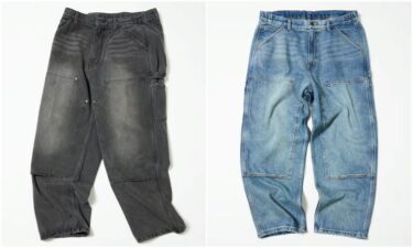 NAUTICA “Faded Double Knee Denim Pants” (ノーティカ “フェード ダブルニー デニム パンツ”)