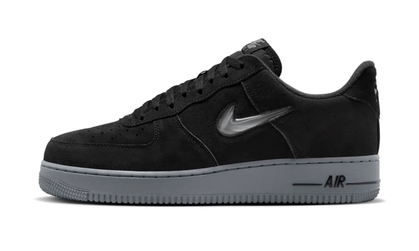 【2024年 秋 発売予定】NIKE AIR FORCE 1 LOW JEWEL “Black Suede/Cool Grey” (ナイキ エア フォース 1 ロー ジュエル “ブラックスエード/クルーグレー”) [HQ3827-002]