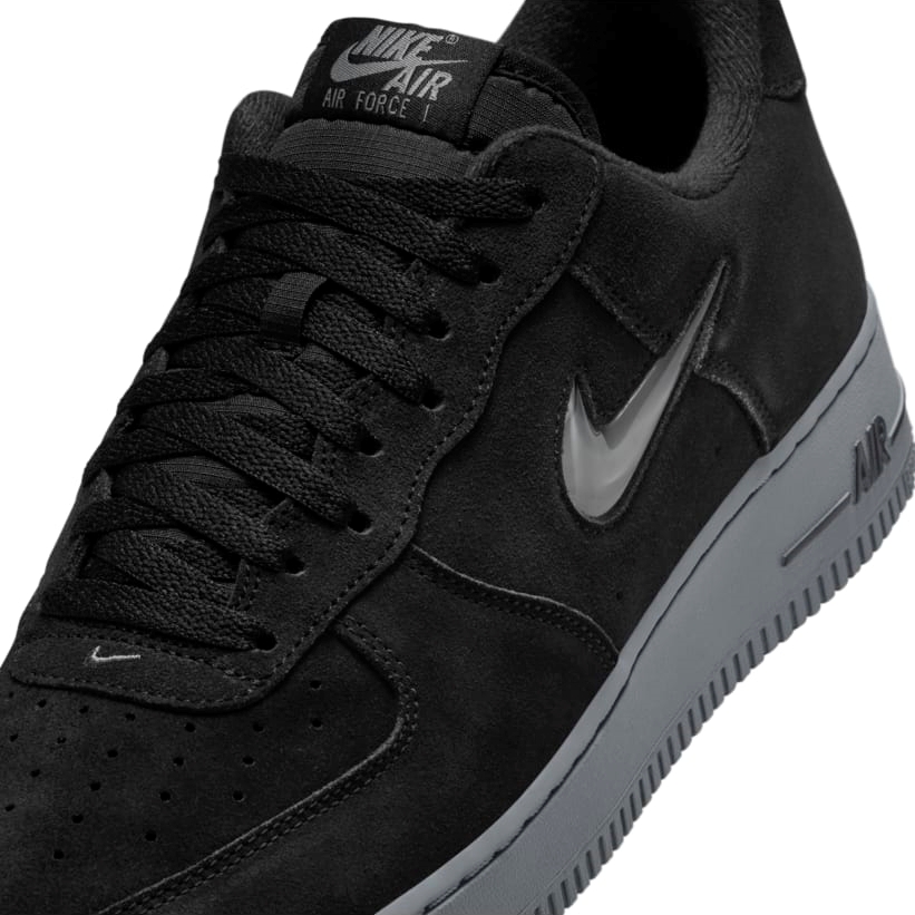 【2024年 秋 発売予定】NIKE AIR FORCE 1 LOW JEWEL “Black Suede/Cool Grey” (ナイキ エア フォース 1 ロー ジュエル “ブラックスエード/クルーグレー”) [HQ3827-002]