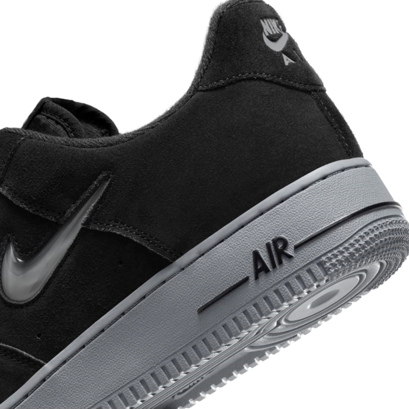 【2024年 秋 発売予定】NIKE AIR FORCE 1 LOW JEWEL “Black Suede/Cool Grey” (ナイキ エア フォース 1 ロー ジュエル “ブラックスエード/クルーグレー”) [HQ3827-002]