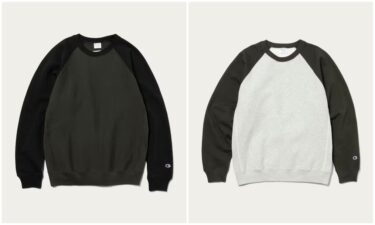 【2024 FW】Champion × monkey time ラグランスリーブ スウェットが10月上旬発売 (チャンピオン モンキータイム)