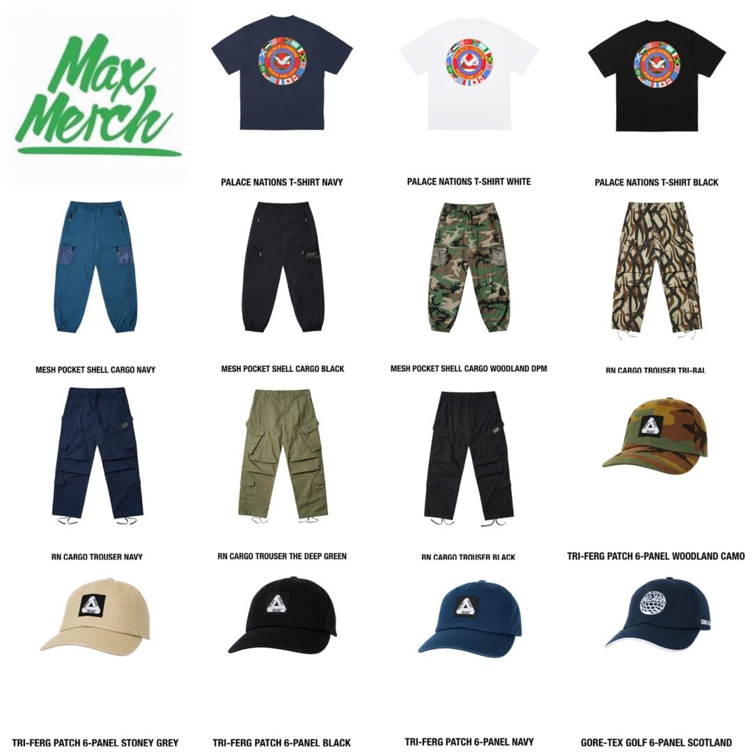 【2024年 8/24 発売】Palace Skateboards 2024 AUTUMN week 3 (パレス スケートボード 2024年 秋/オータム)