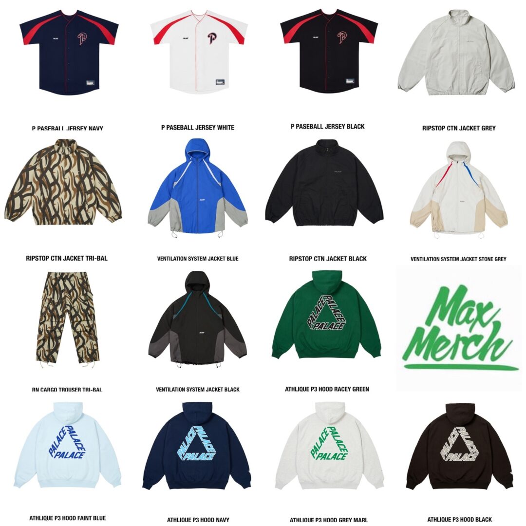 【2024年 8/24 発売】Palace Skateboards 2024 AUTUMN week 3 (パレス スケートボード 2024年 秋/オータム)