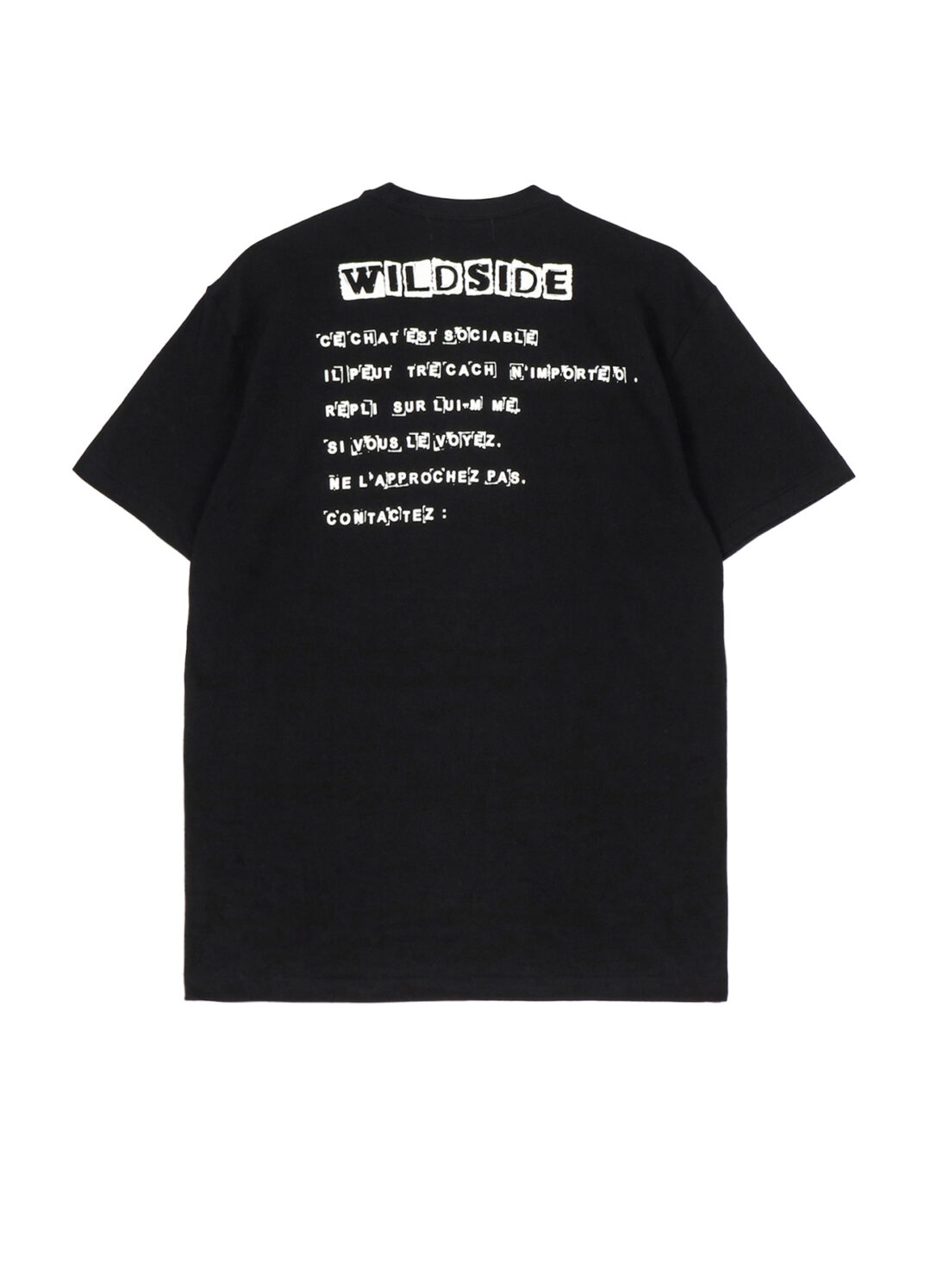 WILDSIDE YOHJI YAMAMOTO オリジナルライン “猫”を着想源にオリジナルグラフィック TEEが2024年 8/7 発売 (ヨウジヤマモト)