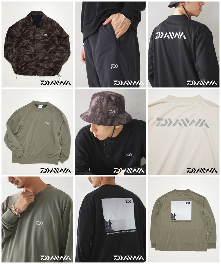 JOURNAL STANDARD relume × DAIWA 別注 2024 FW コレクションが2024年 9月下旬 発売 (ジャーナルスタンダード ダイワ)