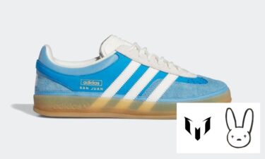 【2024年 10月 発売予定】「リオネル・メッシ/Lionel Messi」× BAD BUNNY × adidas Originals GAZELLE INDOOR "Cardboard" (バッドバニー アディダス オリジナルス ガゼル インドア) [JR0182]