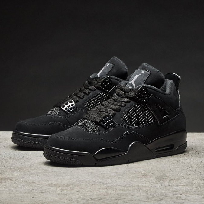 【2025年後半 復刻予定】NIKE AIR JORDAN 4 RETRO “Black Cat/Black/Light Graphite” (ナイキ エア ジョーダン 4 レトロ “ブラックキャット/ブラック/ライトグラファイト”)