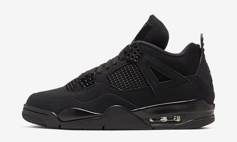 【2025年後半 復刻予定】NIKE AIR JORDAN 4 RETRO “Black Cat/Black/Light Graphite” (ナイキ エア ジョーダン 4 レトロ “ブラックキャット/ブラック/ライトグラファイト”)