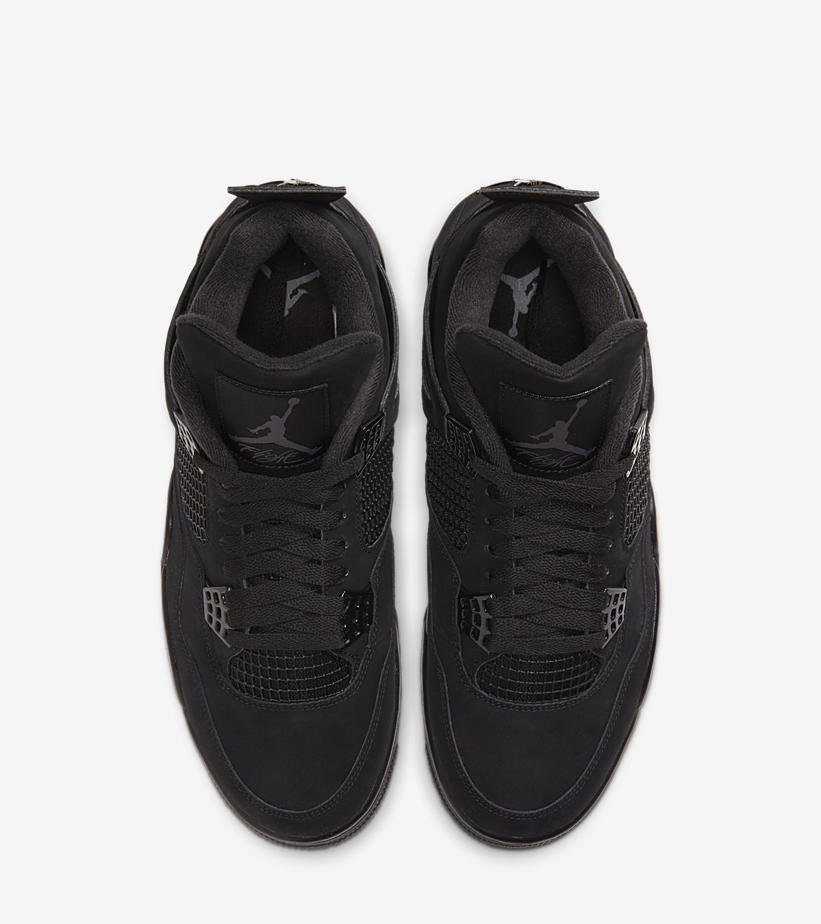 【2025年後半 復刻予定】NIKE AIR JORDAN 4 RETRO “Black Cat/Black/Light Graphite” (ナイキ エア ジョーダン 4 レトロ “ブラックキャット/ブラック/ライトグラファイト”)