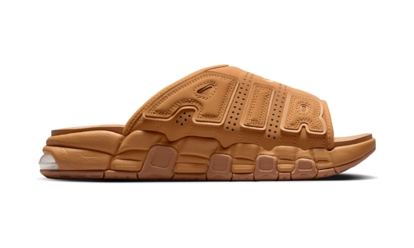 【2024年 10/26 発売】ナイキ エア モア アップテンポ スライド “フラックス” (NIKE AIR MORE UPTEMPO SLIDE “Flax”) [FZ3113-200]