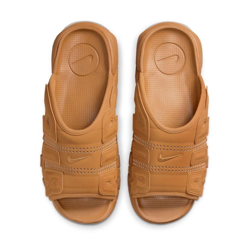 【2024年 発売予定】ナイキ エア モア アップテンポ スライド “フラックス” (NIKE AIR MORE UPTEMPO SLIDE “Flax”) [FZ3116-200]