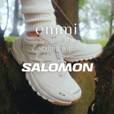 【2024年 8/14 発売】emmi × SALOMON XT-PATHWAY & SPEEDCROSS & ACS+ (エミ サロモン)