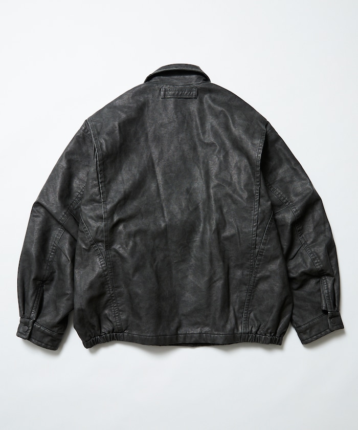 「NAUTICA/ノーティカ」から「ヴィンテージNAUTICA」を表現した “Faded Vegan Leather Blouson”が発売！