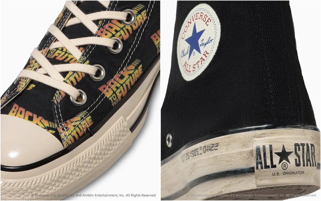 【2024年 8/30 発売】「バック・トゥ・ザ・フューチャー」× CONVERSE ALL STAR US (コンバース オールスター BACK TO THE FUTURE)