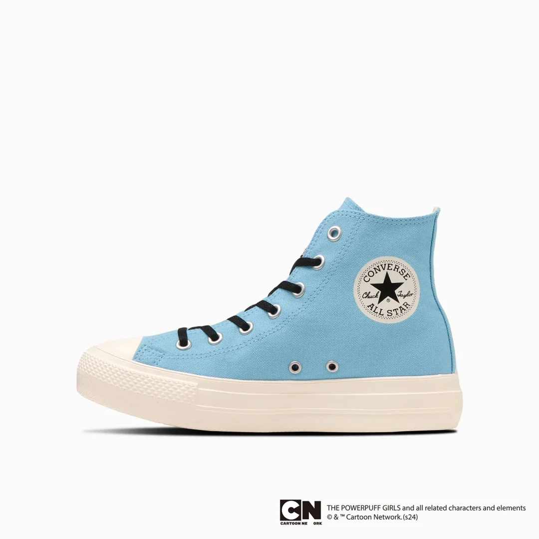 【2024年 8/30 発売】パワーパフ ガールズ × コンバース オールスター ライト (CONVERSE ALL STAR LIGHT PLTS HI THE POWERPUFF GIRLS)