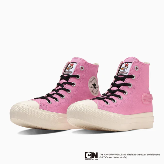 【2024年 8/30 発売】パワーパフ ガールズ × コンバース オールスター ライト (CONVERSE ALL STAR LIGHT PLTS HI THE POWERPUFF GIRLS)