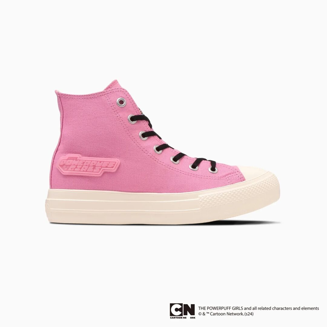 【2024年 8/30 発売】パワーパフ ガールズ × コンバース オールスター ライト (CONVERSE ALL STAR LIGHT PLTS HI THE POWERPUFF GIRLS)