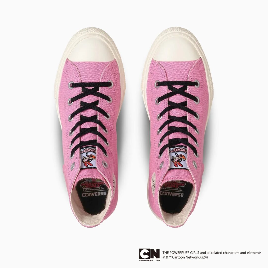 【2024年 8/30 発売】パワーパフ ガールズ × コンバース オールスター ライト (CONVERSE ALL STAR LIGHT PLTS HI THE POWERPUFF GIRLS)