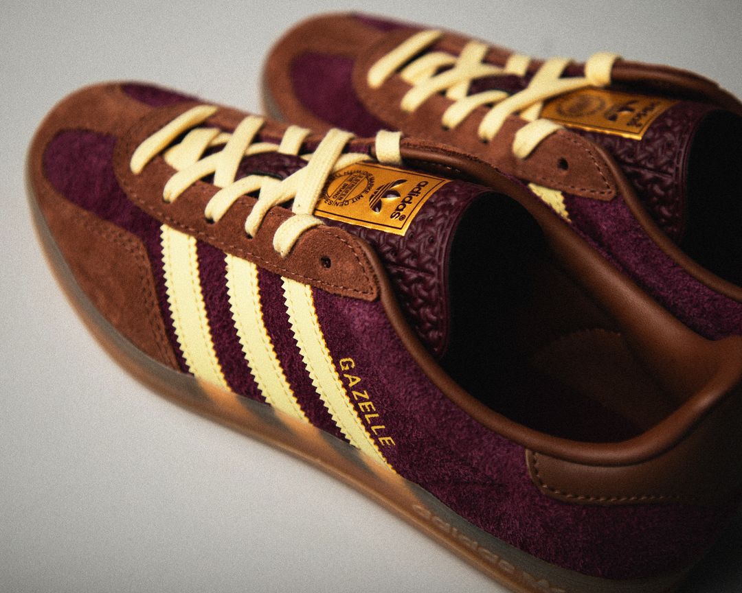 【2024年 8/2 発売】adidas Originals GAZELLE INDOOR “Maroon/Preloved Brown” (アディダス オリジナルス ガゼル インドア “マルーン/プリラブドブラウン”) [JI0324]