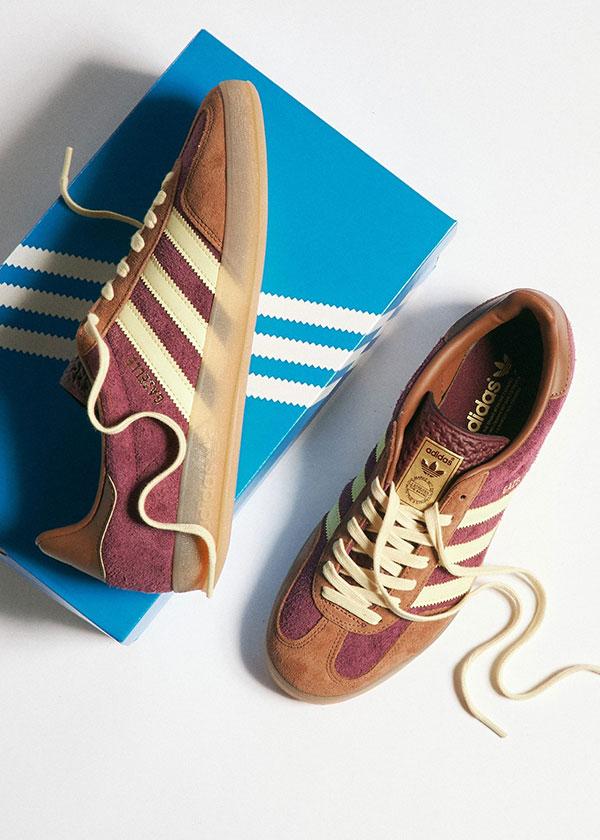 【2024年 8/2 発売】adidas Originals GAZELLE INDOOR “Maroon/Preloved Brown” (アディダス オリジナルス ガゼル インドア “マルーン/プリラブドブラウン”) [JI0324]