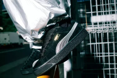 【2024年 8/10 発売】BILLY'S × PUMA SUEDE XL "黒銀" (ビリーズ プーマ スエード "Black/Silver") [401413-01]